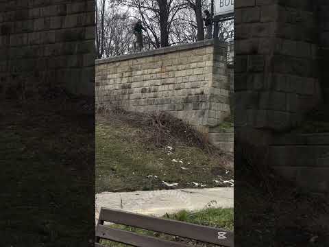 Not a very smart move... #mtb #bike #shorts #crash #fun #fyp #downhill #trending #sendit #phonk