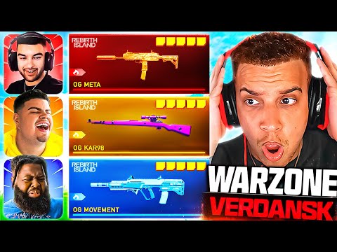 OG Warzone Meta Loadouts Challenge on Rebirth Island!