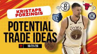 Where Can The Warriors TRADE Kristaps Porziņģis?