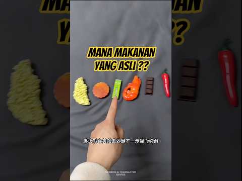 Mana Makanan Yang Asli🌶 #shorts