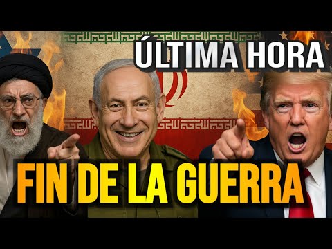 URGENTE TRUMP ANUNCIA ALTO EL FUEGO ISRAEL E IRÁN ¿FIN DE LA GUERRA?