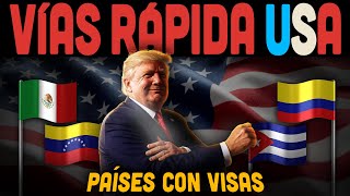 5 países LATINOS que EMIGRAN MÁS FÁCIL a Estados Unidos