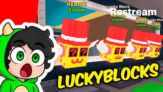 ABRÍ una BASE LLENA de LUCKYBLOCKS *ADMIN* en Steal a Brainrot 🤯