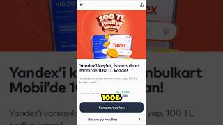Yandex Herkese 100₺ Veriyor!