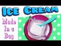 Making Ice Cream in a Bag