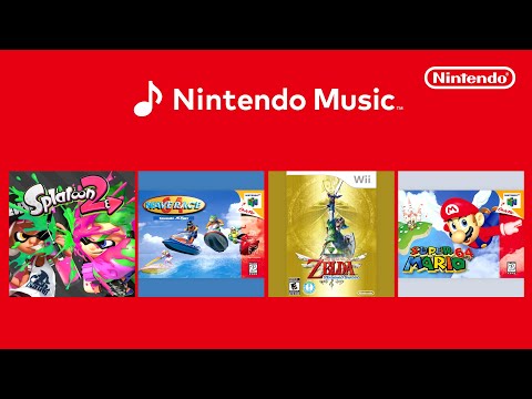 Nintendo Music – Splatoon 2, Super Mario 64 et bien plus ! 🎵