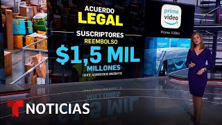 Amazon pagará millonario acuerdo por presuntos engaños a sus suscriptores | Noticias Telemundo