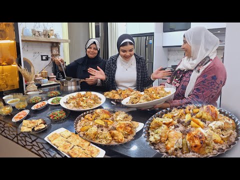 اول مره تجيلى بعد الجواز بتقولى اكلك وحشنى عملتها وليمه خمس نجوم