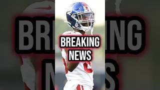 🚨BREAKING: Darius Slayton RELEASED By New York Giants #nfl #giants #shorts