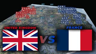 235.000 UNITED KINGDOM vs 235.000 FRENCH ARMY | WARNO