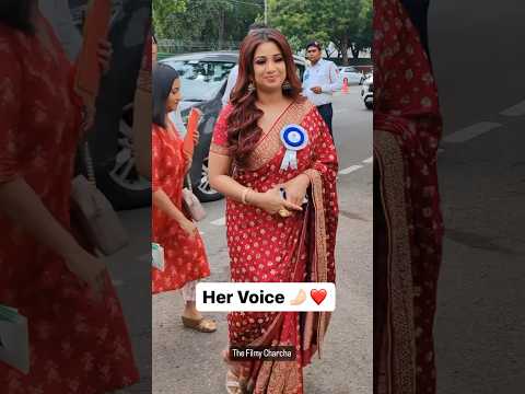 Shreya Ghoshal To Receive National Award✨🏆#shreyaghoshal #music #nationalawards #viral #shorts