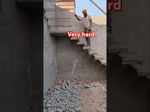 Destroyed stair