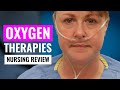Oxygen Therapy and Delivery Devices