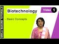 Biotechnology Concepts and Applications