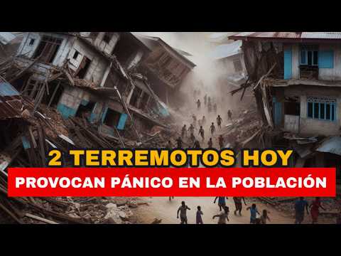 Hace Instantes: 2 Terremotos Sacuden con Fuerza la Tierra en Pleno Foro Internacional