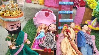 Barbie Doll All Day Routine In Indian Village/Seeita Ki Kahani Part -186/Barbie Ki Hindi Kahaniyan||