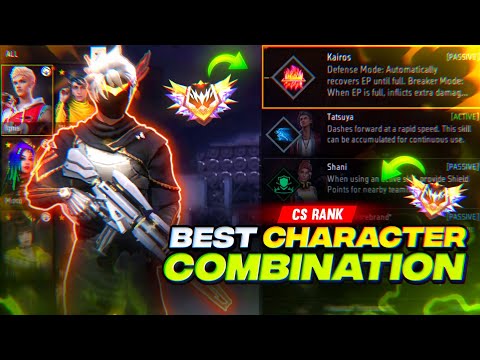 CS Rank Best Character Combination for Season 27 | CS rank tips and tricks | Player 07