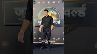 I attended the Jurassic World Rebirth premiere! | Manish Kharage #shorts