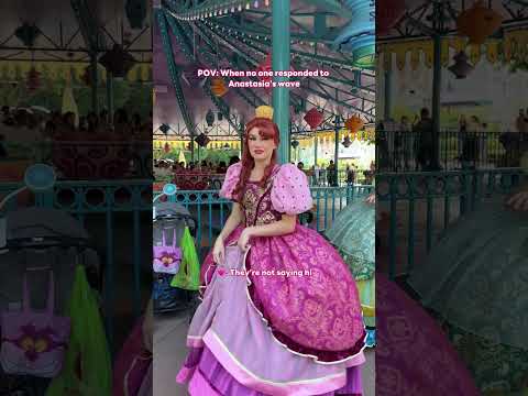 Poor Anastasia #disneyparks #disneyland #disney