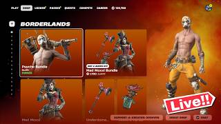 *NEW* FORTNITE BORDERLANDS UPDATE! ITEM SHOP TODAY! (Chapter 7 LIVE)
