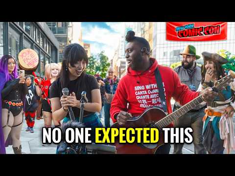 People Are Captivated When Random Girl Sings at Comic Con