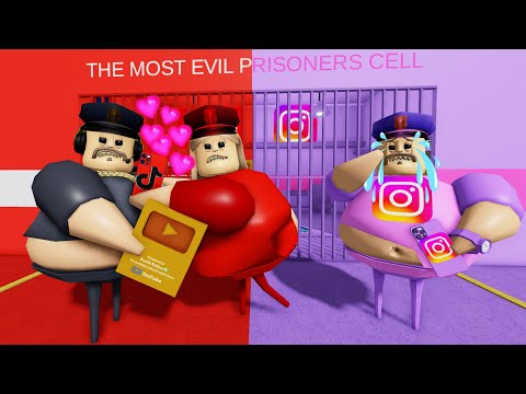 YOUTUBE BARRY FALL IN LOVE WITH TIKTOK BARRY GIRL? OBBY ROBLOX #roblox #obby