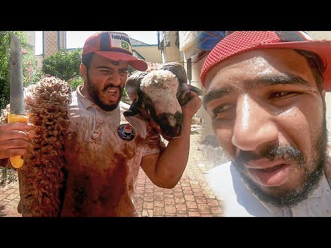 فاش كدير فيها جزار قبيح نهار العيد أوكتندم