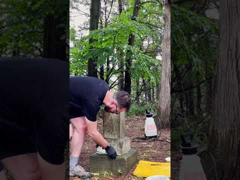 A Headstone Breaks In Half: And No One Knows
