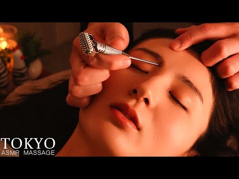 ASMR 睡眠と眼精疲労を癒す銀コロマッサージ - No Talking