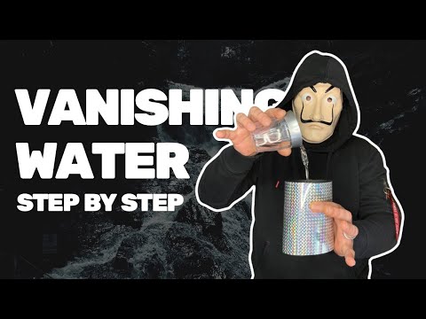 VANISHING WATER | Step by Step Gimmick Revealed