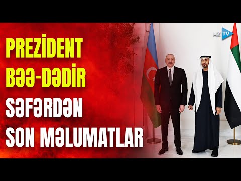 Prezident İlham Əliyev mühüm tədbirin açılış mərasimində - BƏƏ-dən BİRBAŞA BAĞLANTI