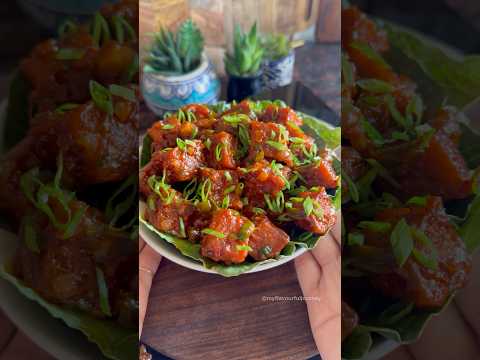 Non-fried Manchurian #recipeshorts #shorts #viralshort