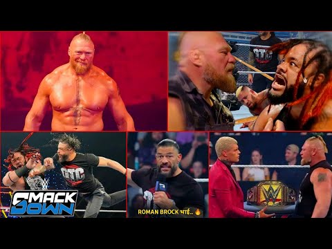 'Roman Brock Bhai - 2 🔥' Brock finally come & destroys Solo ! Cody .. WWE Bad blood 2024, Highlights