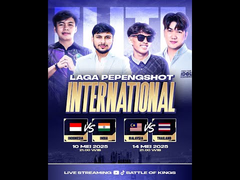 LAGA INTERNASIONAL | INDONESIA VS INDIA