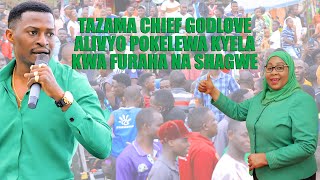 CHIEF GODLOVE ALIVYOONDOKA NA KIJIJI CHAKE KYELA/ANAAMINI KWAMBA WAKATI MWINGINE ATAKUWA MSHINDI