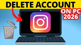 How to Delete Instagram Account on Desktop PC or Laptop