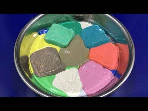 Mixing all my Slimes!! Relaxing Slimesmoothie Satisfying Slime Videos #10