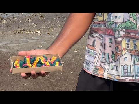Blasting Diwali Sutali Bomb Inside Concrete Pipe Experiment 🔥💣😱