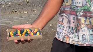 Blasting Diwali Sutali Bomb Inside Concrete Pipe Experiment 🔥💣😱