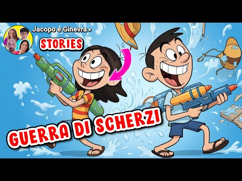 😲 LA GUERRA DI SCHERZI DI JACOPO E GINEVRA: ROUND 1