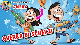 😲 LA GUERRA DI SCHERZI DI JACOPO E GINEVRA: ROUND 1