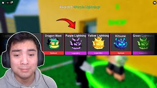 My Luckiest LIGHTNING UPDATE Day Ever In Blox Fruits..!