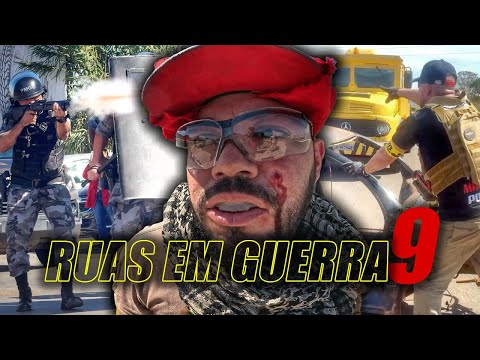 A PM chegou ATIRANDO! +450 JOGADORES DE AIRSOFT NA RUA!