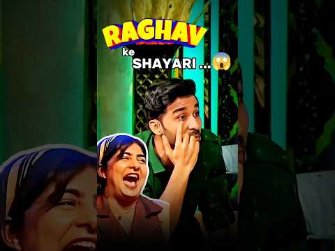 Raghav कि खतरनाक " Shayari " ने🤣😂 ll Ft. @SETIndia #shorts #raghavjuyal #tv #shayari #comedy #viral