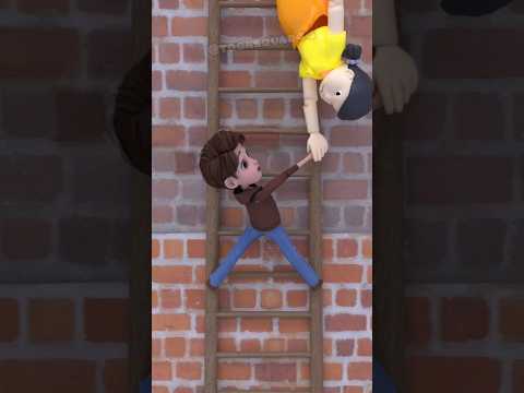 Genius noob beat squid game (Animation meme) #funny #cartoon