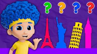 La Vuelta al Mundo con los Héroes DB | D Billions Canciones Infantiles