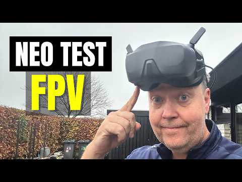 DJI Neo FPV Flight Test with Motion Combo incl. DJI Goggles N3 (crash included)