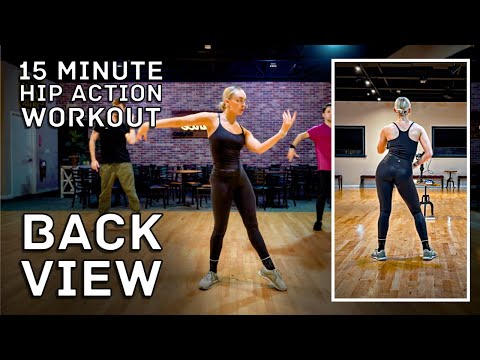 Back View 15 Minute Hip Action Dance Workout