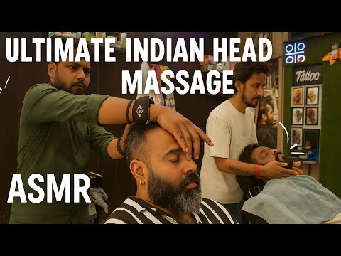 Unbelievable Stress Relief – Traditional Indian Massage! Deep Relaxation ASMR