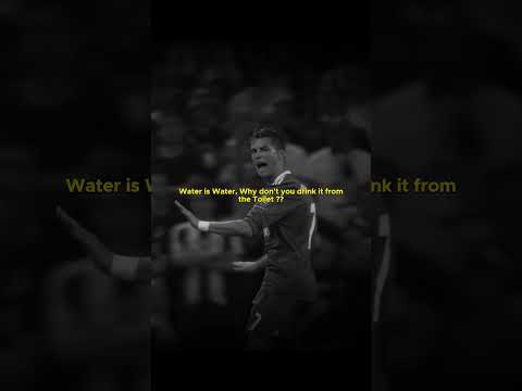 Water is Water !!🗿🔥#motivation #quotes #mindset #support #christianoronaldo #inspiration